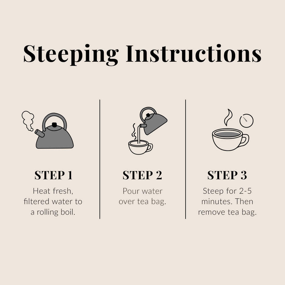 Used tea bags from Dragon Oolong can be composted after steeping.