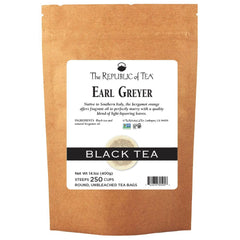 The Republic of Tea Earl Greyer tea bags refill for easy daily use