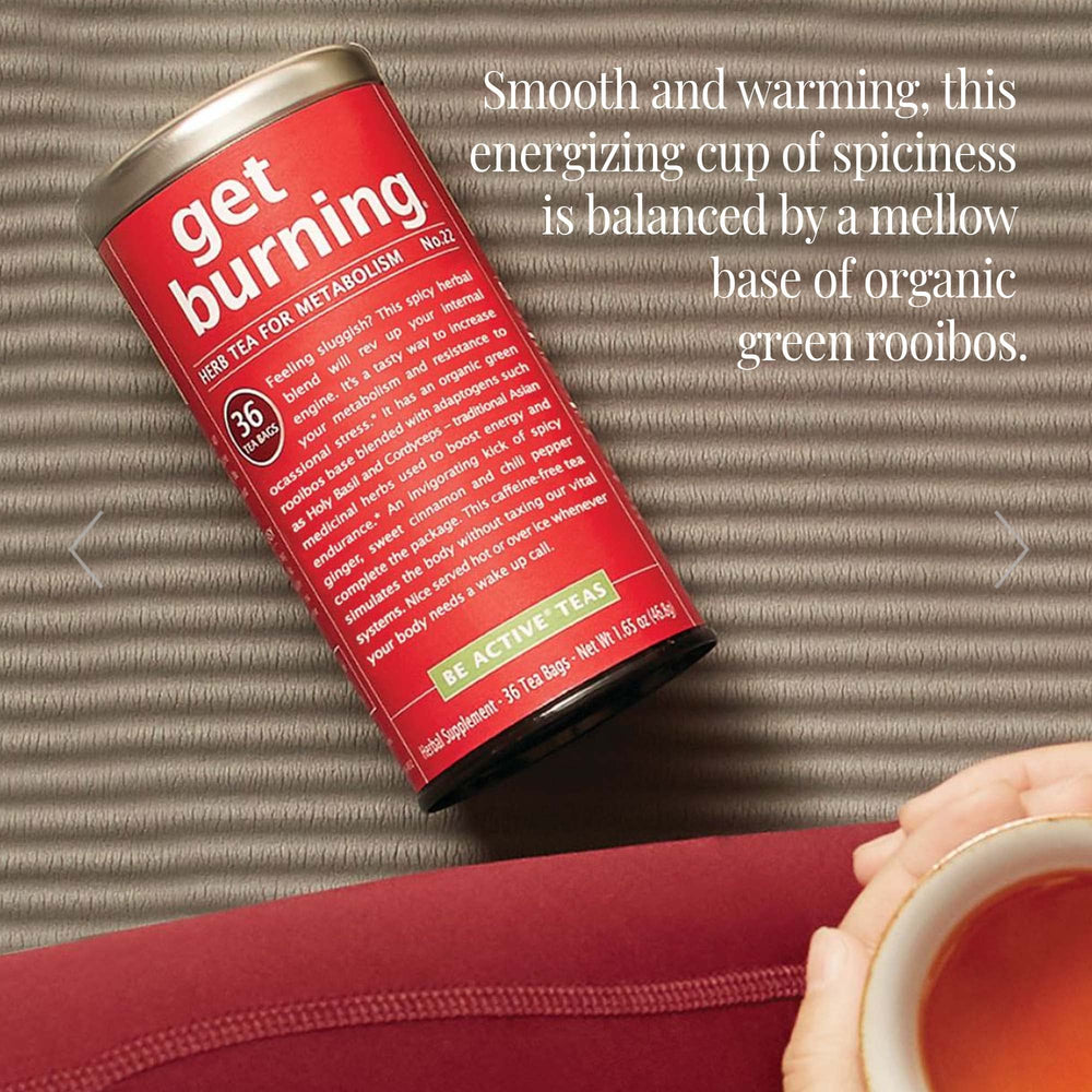 Cordyceps extract is part of Get Burning's distinctive blend.