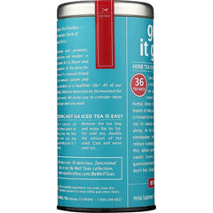Steam rising from Get It Going suggests a refreshing aroma.