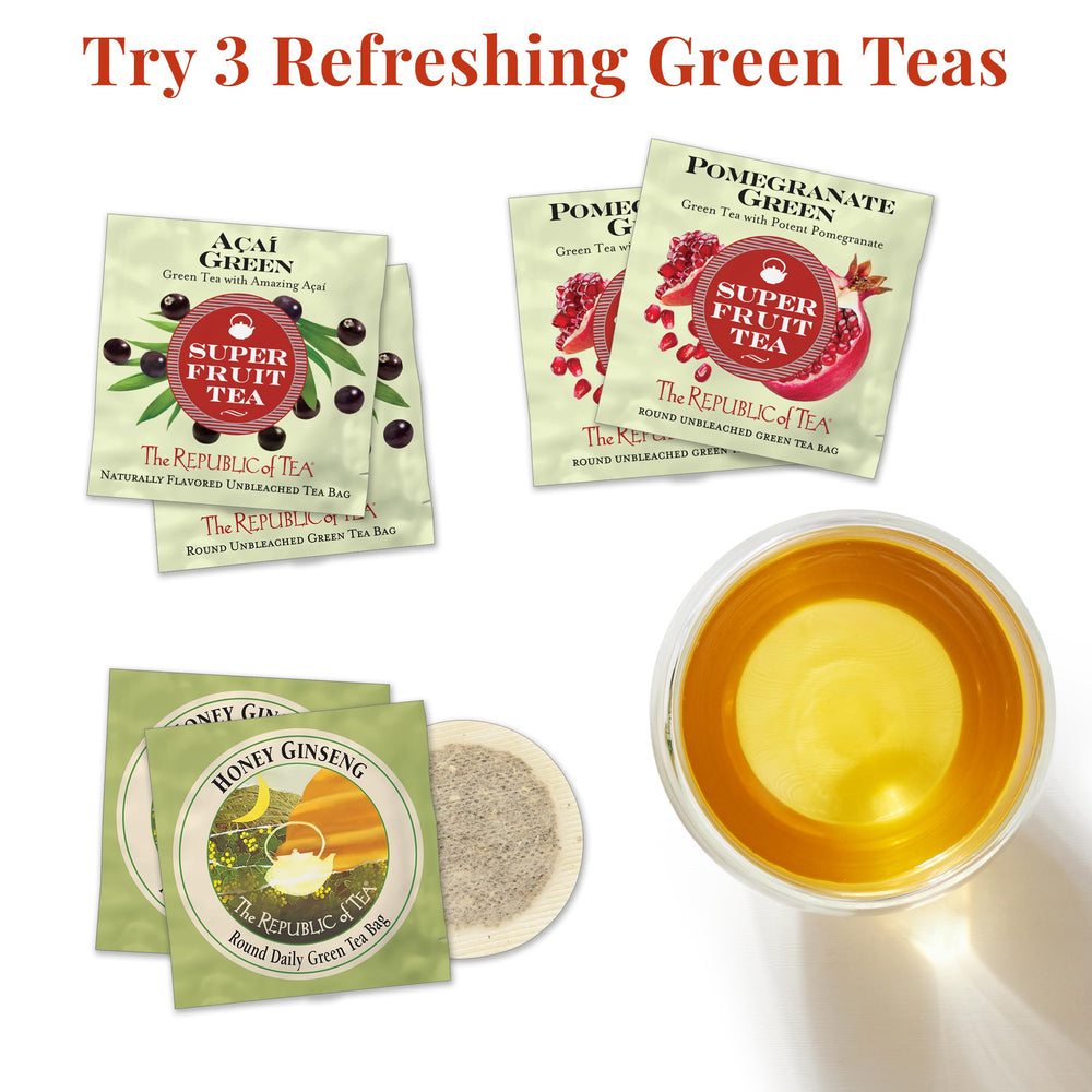 The Republic of Tea gluten-free and sugar-free options support dietary needs.