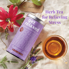 The Republic of Tea lavender rose aroma tea for soothing senses.