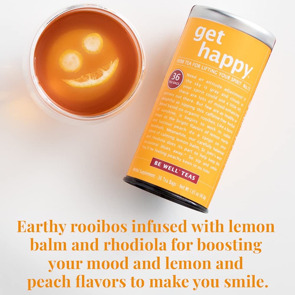 The Republic of Tea lemon balm leaf closeup for soothing aroma possibilities.