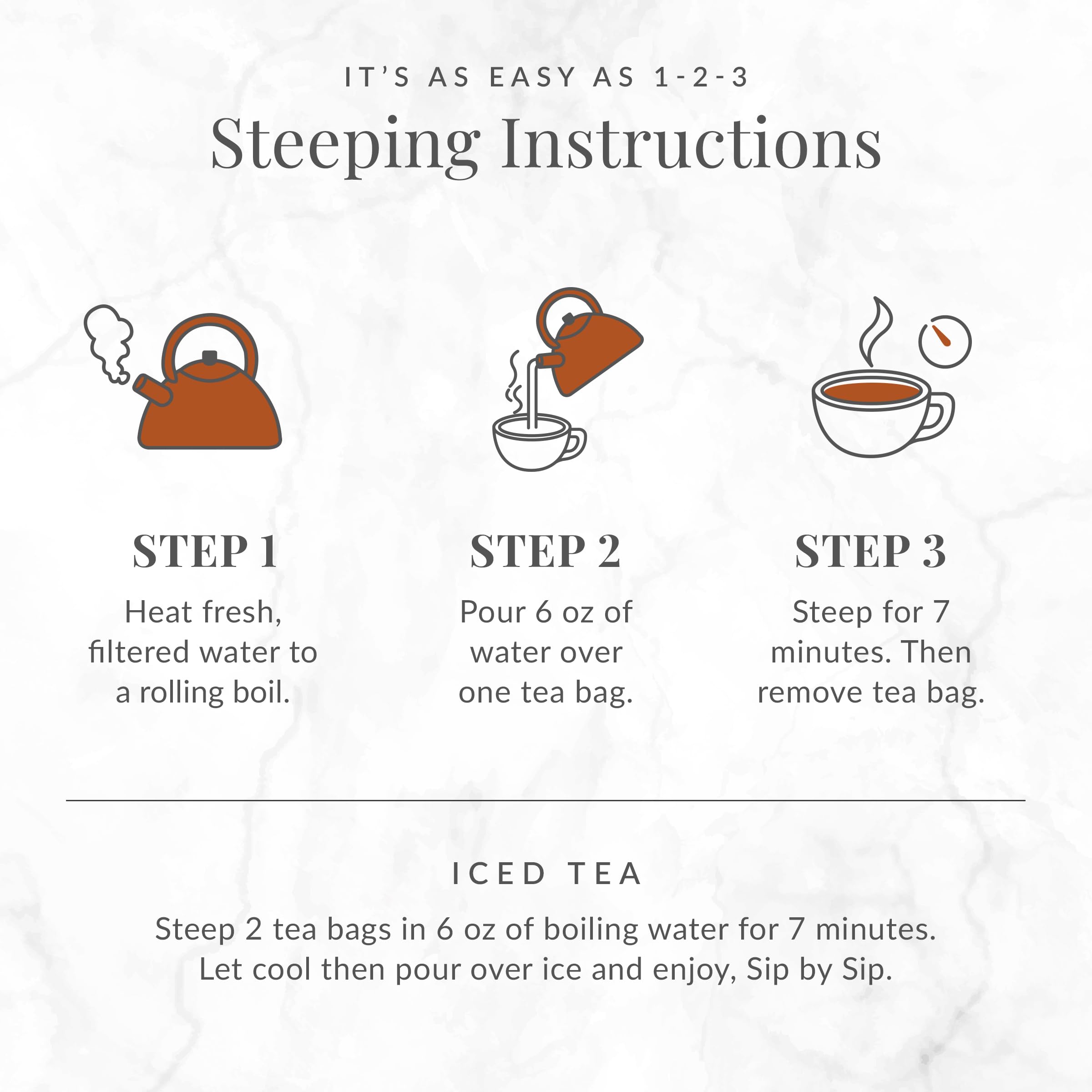 Caffeine lift concept for The Republic of Tea Organic Double Dark Chocolate Mate
