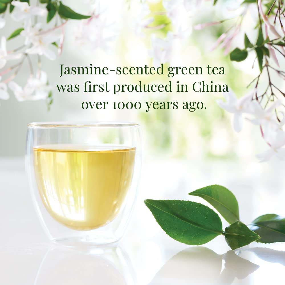 The Republic of Tea jasmine buds that perfume the green tea during infusion.
