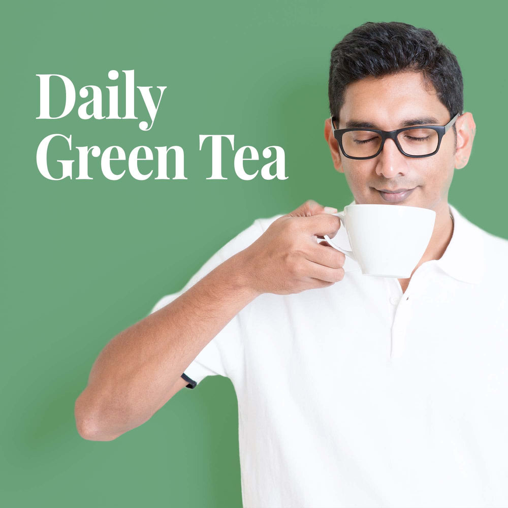 People's Green Tea bags ready for quick, flavorful brewing anytime.