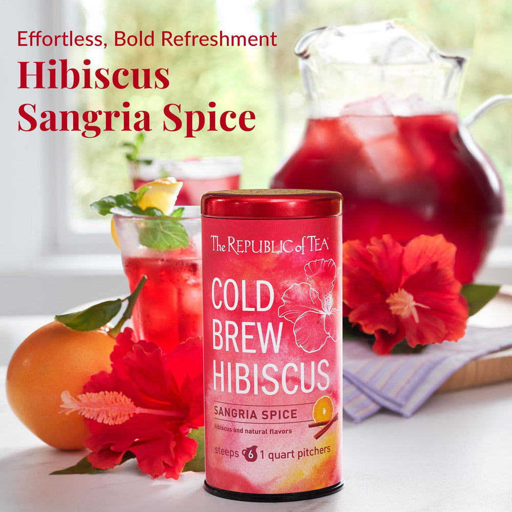 The Republic of Tea pitcher-ready pouch for quart-sized brews