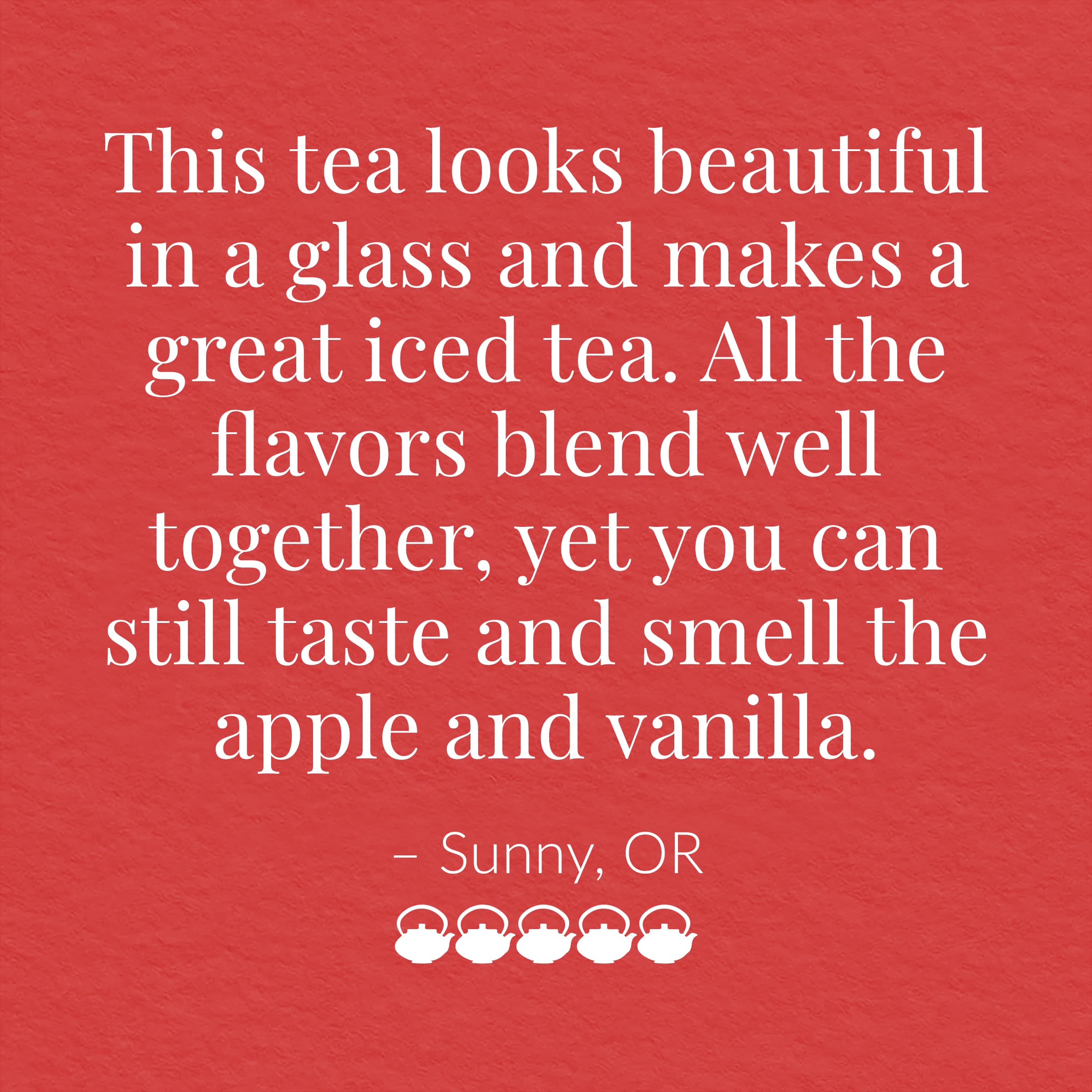 The Republic of Tea vanilla-apple hibiscus gift box for tea lovers.