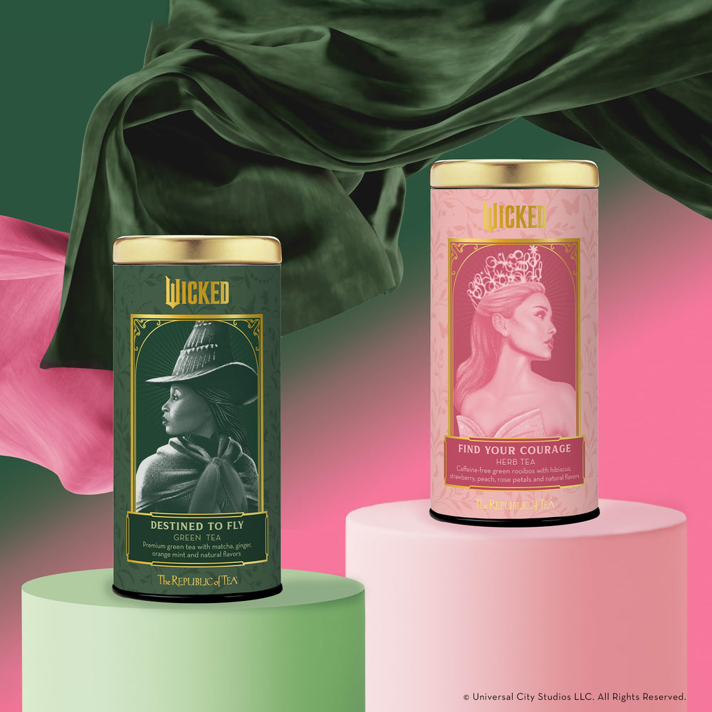 Fresh ingredients: green rooibos, hibiscus, citrus and floral notes.