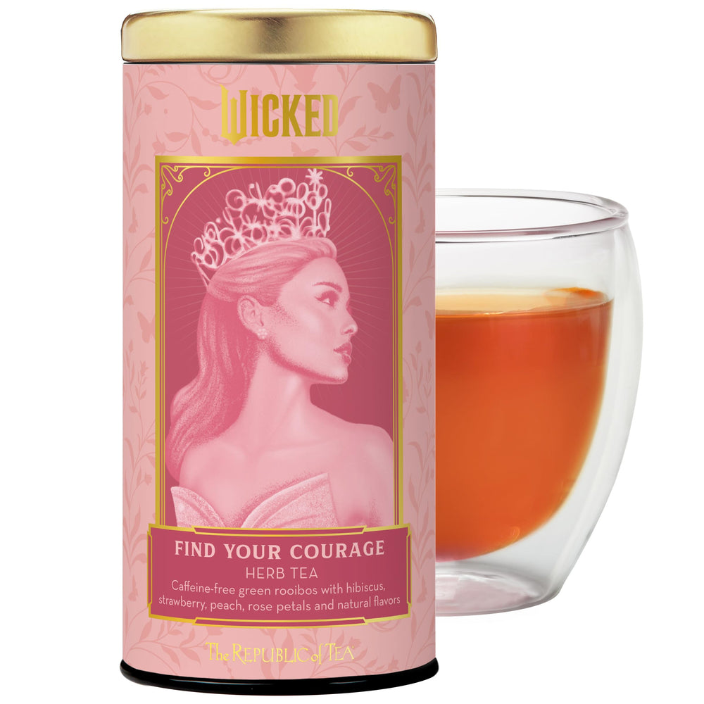 Steeping Wicked Find Your Courage to release fruity, comforting fragrance.