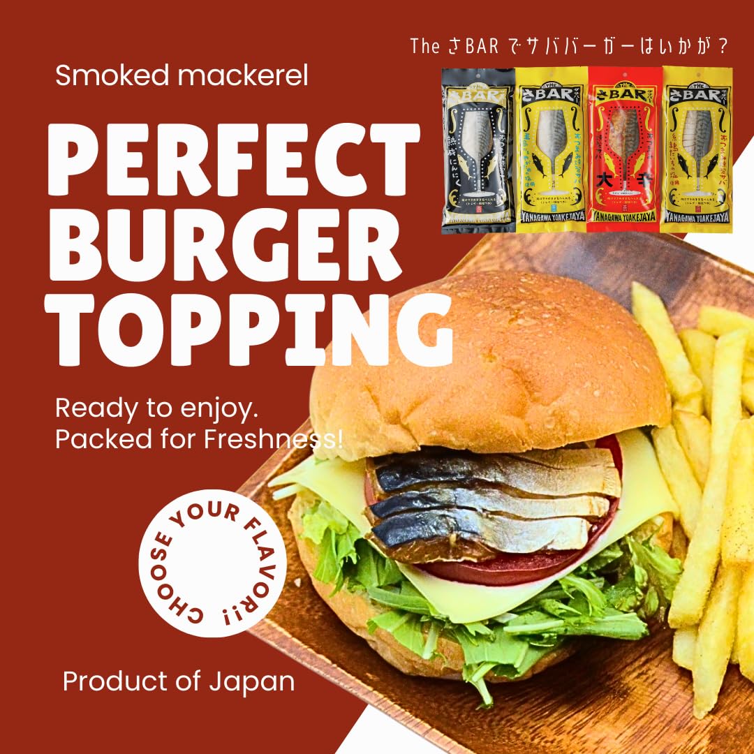 THEさBAR omega-3 rich mackerel for a wholesome bite.
