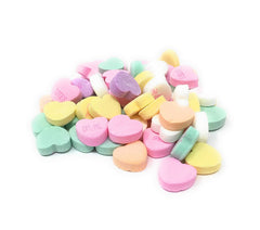 The Snackery Conversation Hearts bulk packaging keeps freshness sealed for lasting flavor.