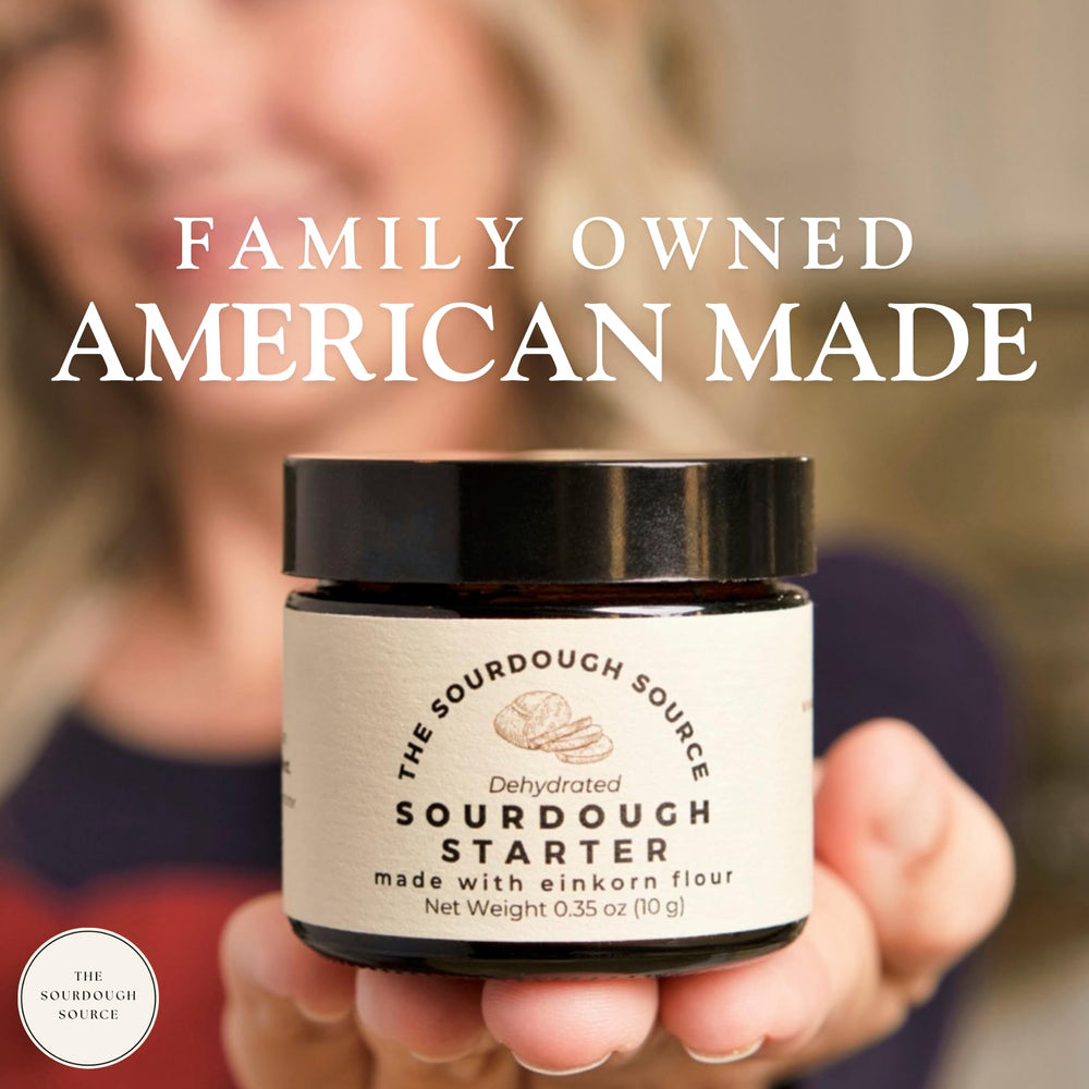 The Sourdough Source double batch packaging confirms two activations and backups