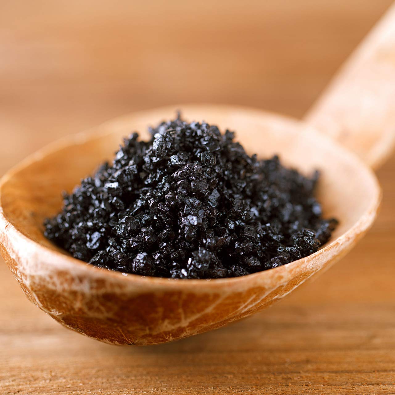 Activated charcoal infused salt from The Spice Lab adds texture and depth to prep