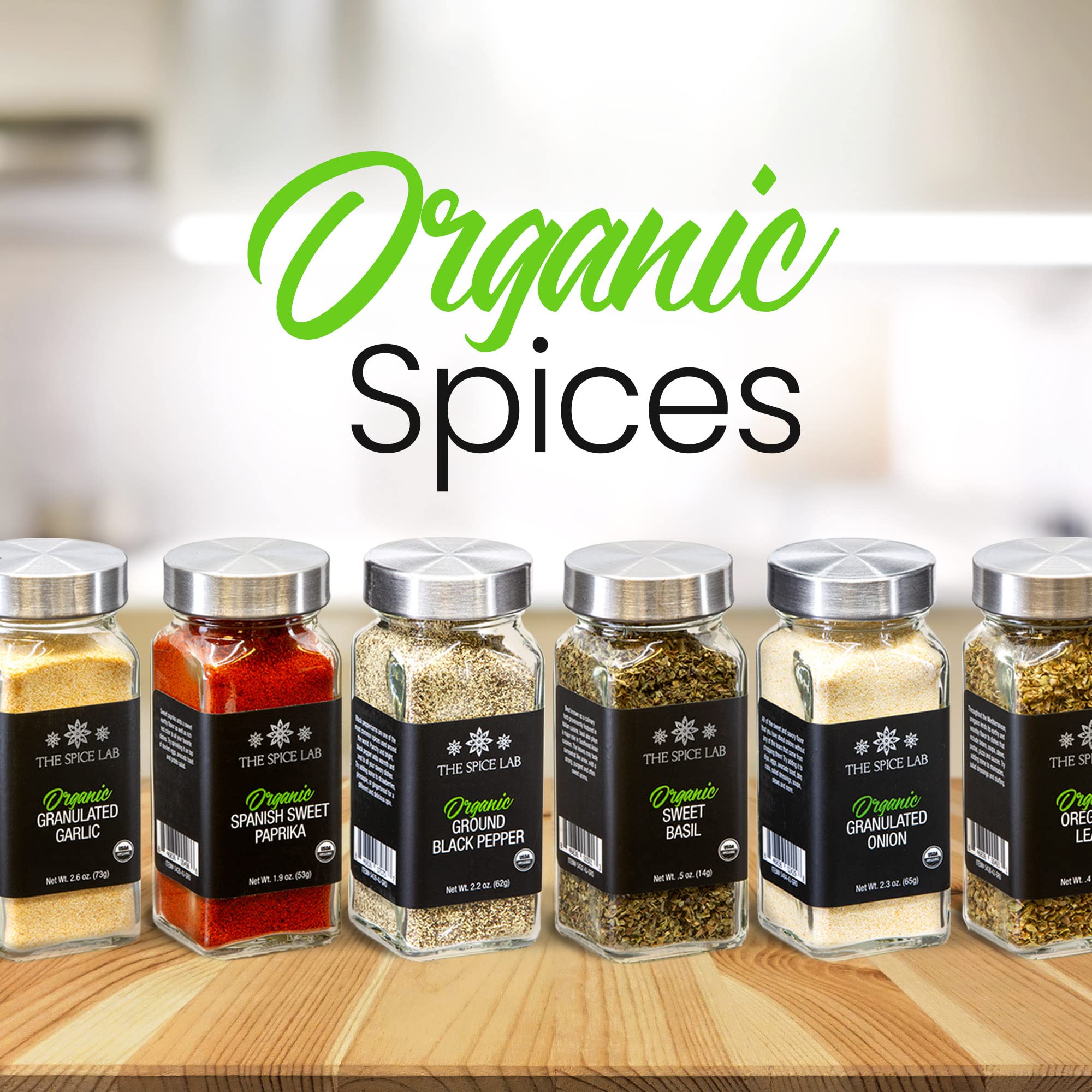 The Spice Lab BBQ spices set adds smoky warmth to grilled favorites.