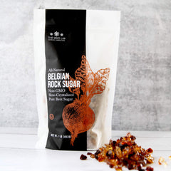 The Spice Lab Belgian brown rock sugar crystals add rich molasses flavor to beverages