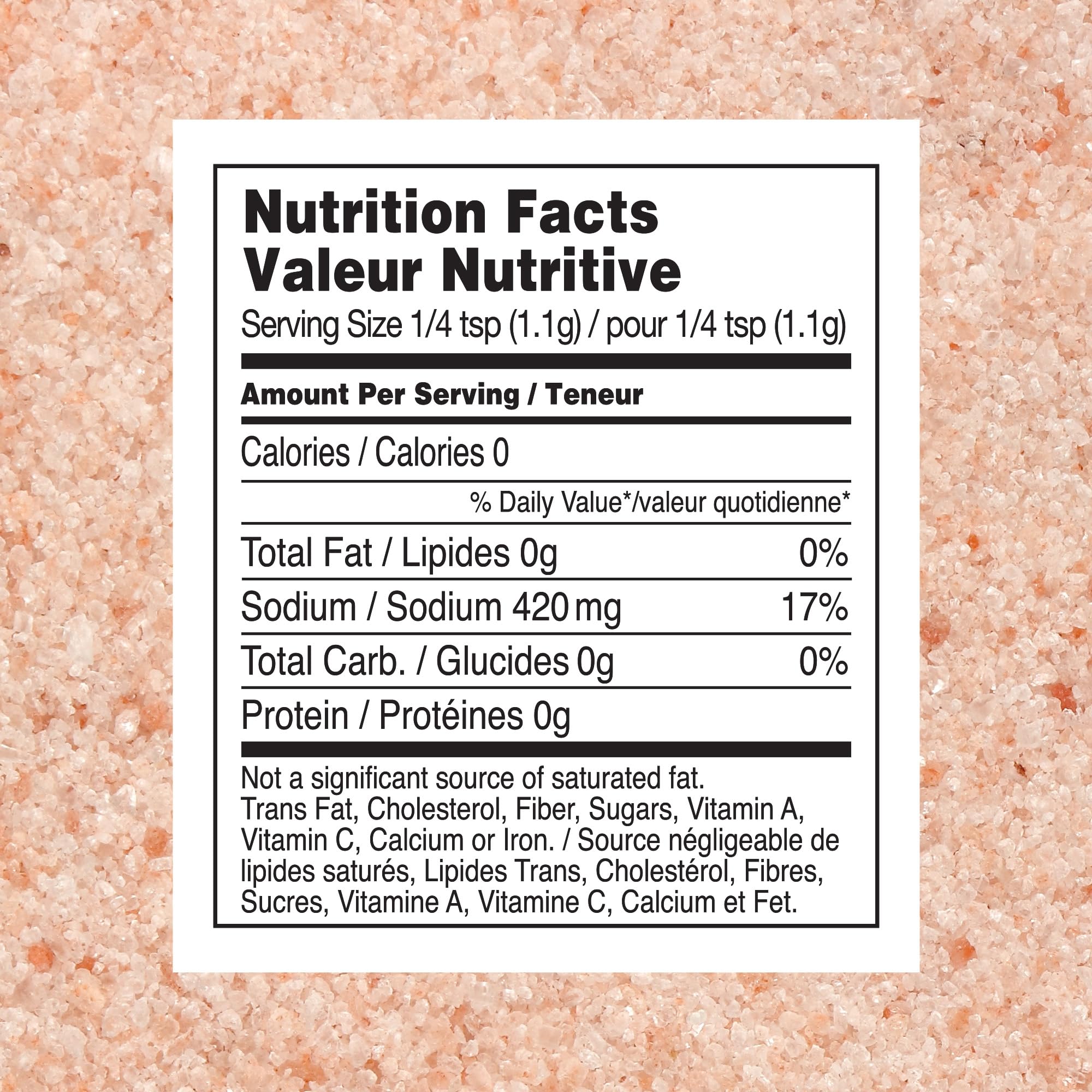 The Spice Lab Himalayan Pink Salt fine granules ready to season meals.