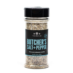 The Spice Lab No. 61 front-view bottle highlights premium salt and pepper for chef-grade flavor