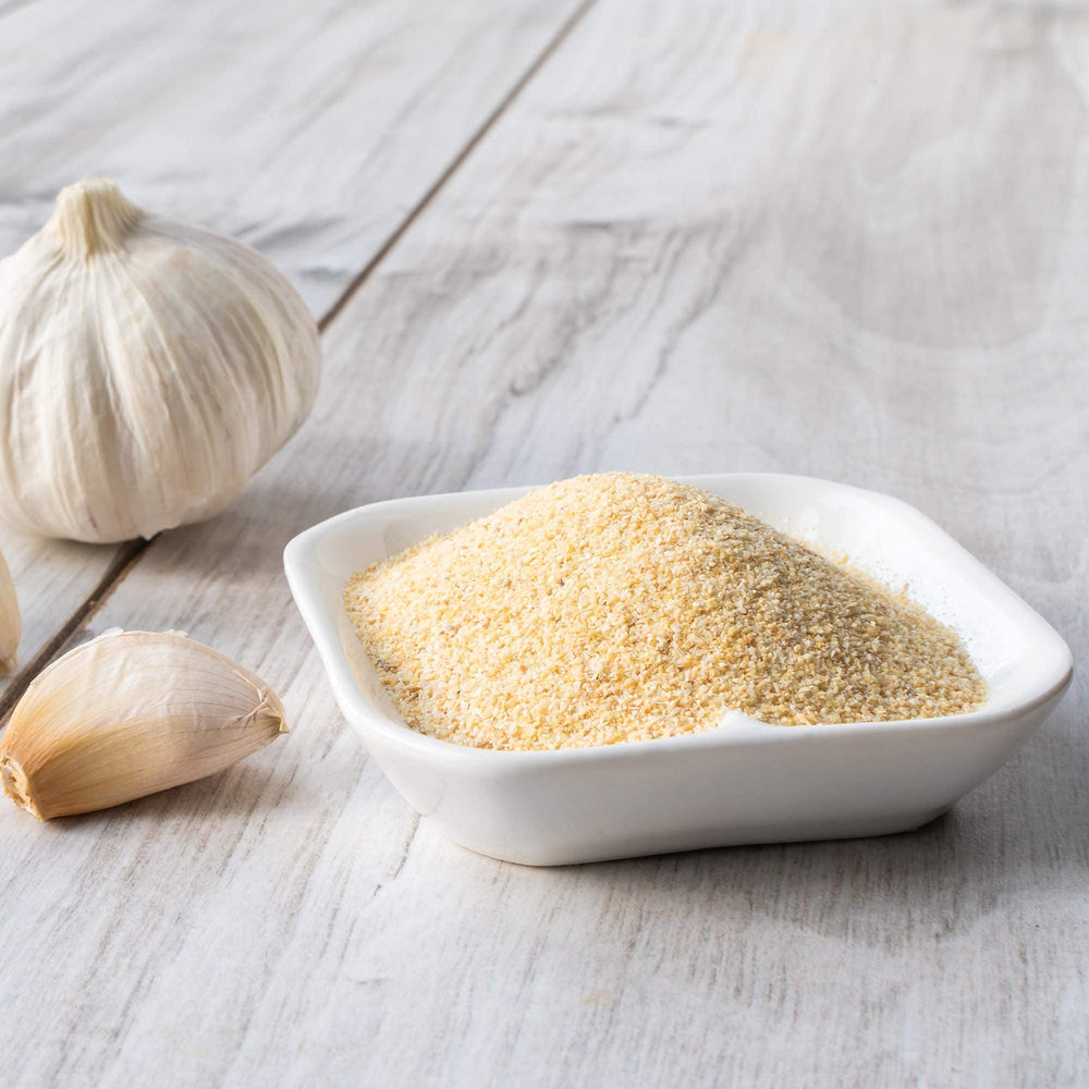 USDA organic, non-GMO, kosher garlic granulated by The Spice Lab