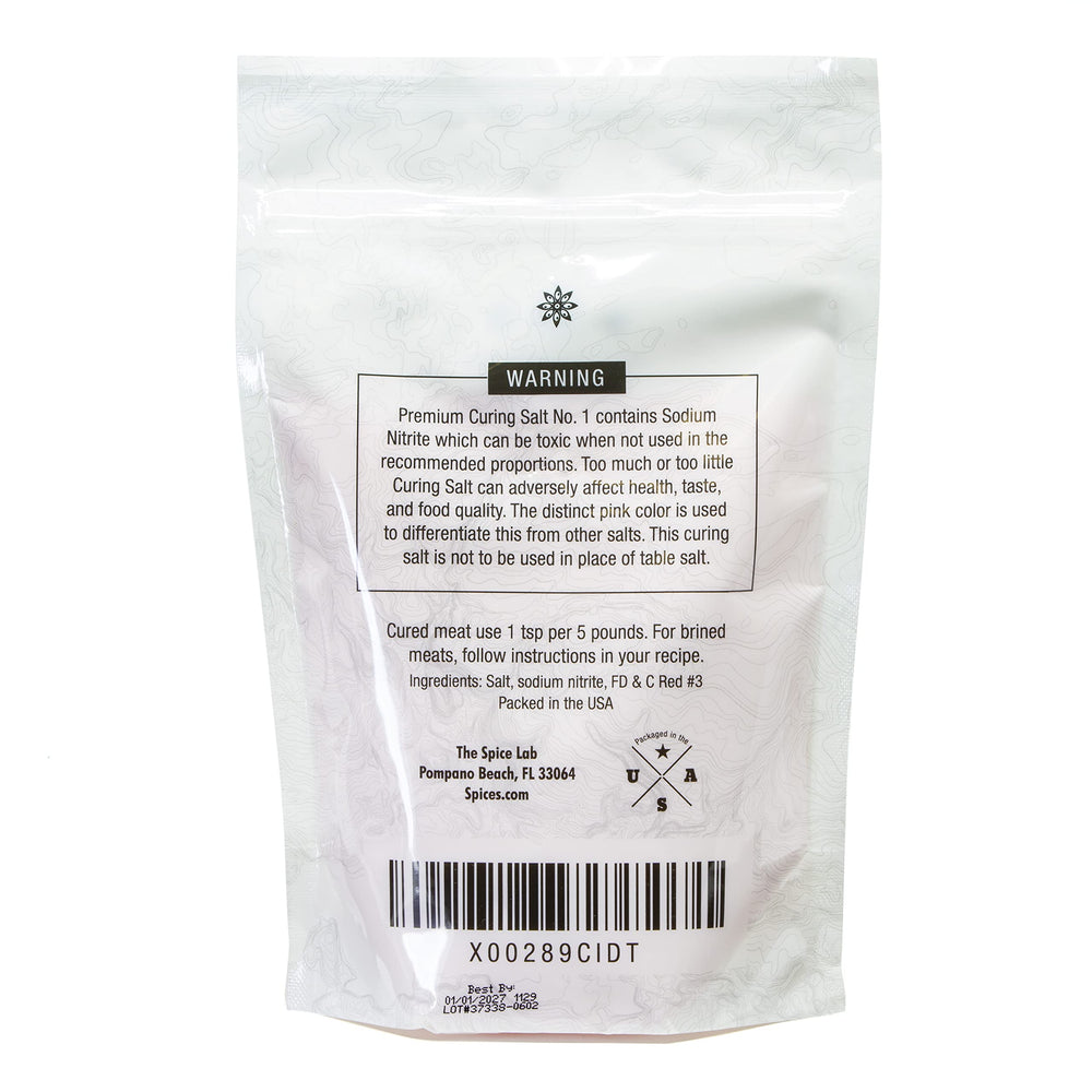 The Spice Lab Pink Prague Powder 1 home jerky setup for safe curing.