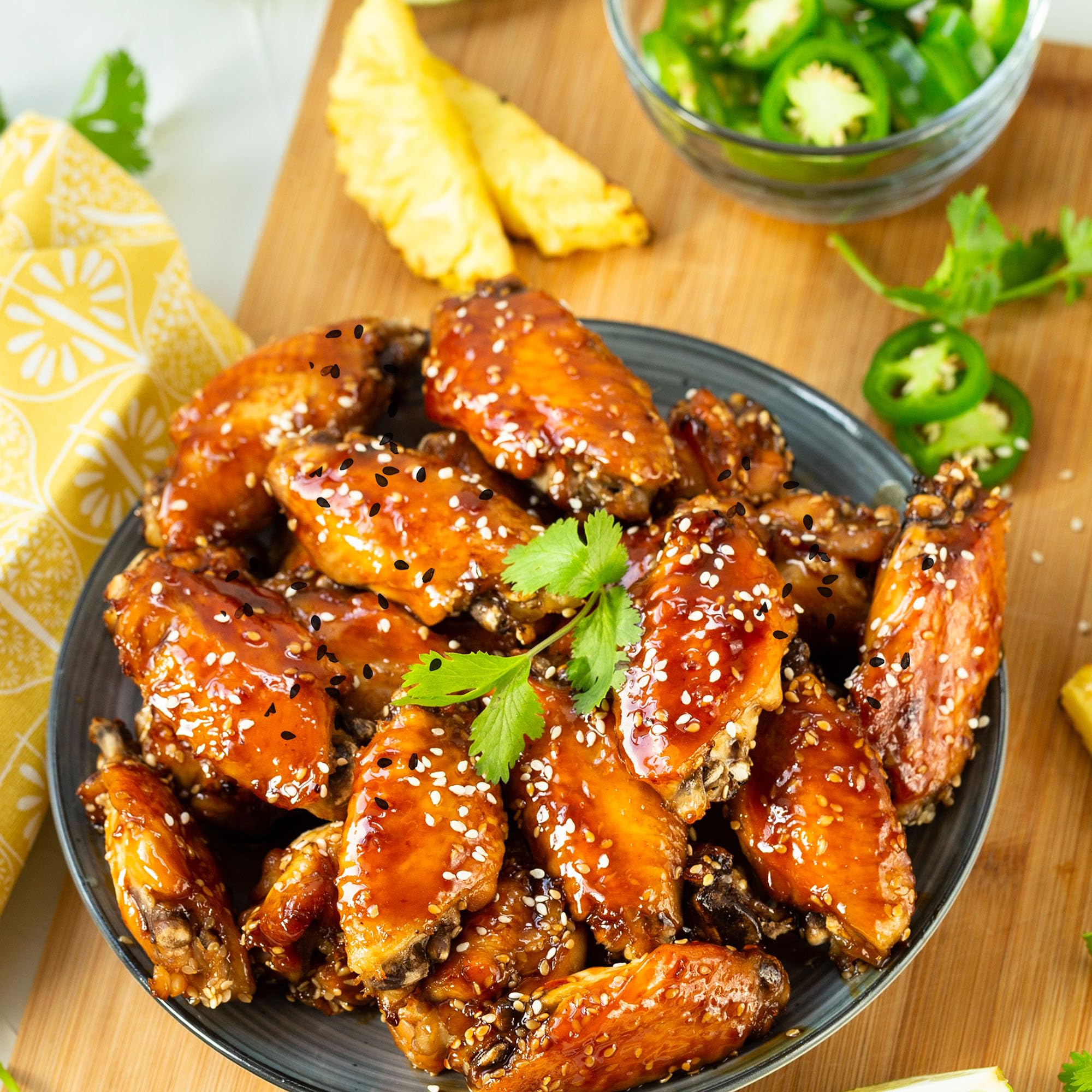 The Spice Lab Polynesian Pineapple Rub adds a tropical glaze during grilling.