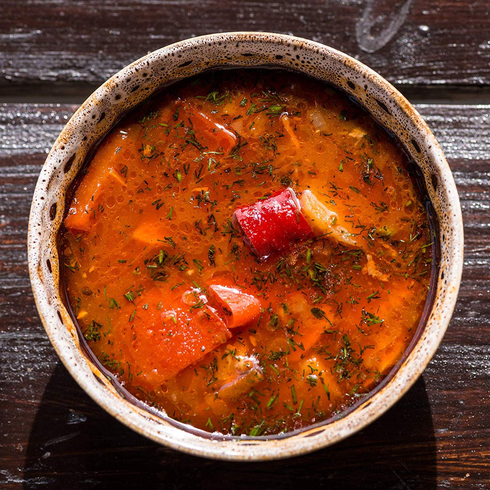 The Spice Lab Sweet Paprika Powder paella-inspired dish shows bold paprika flavor.