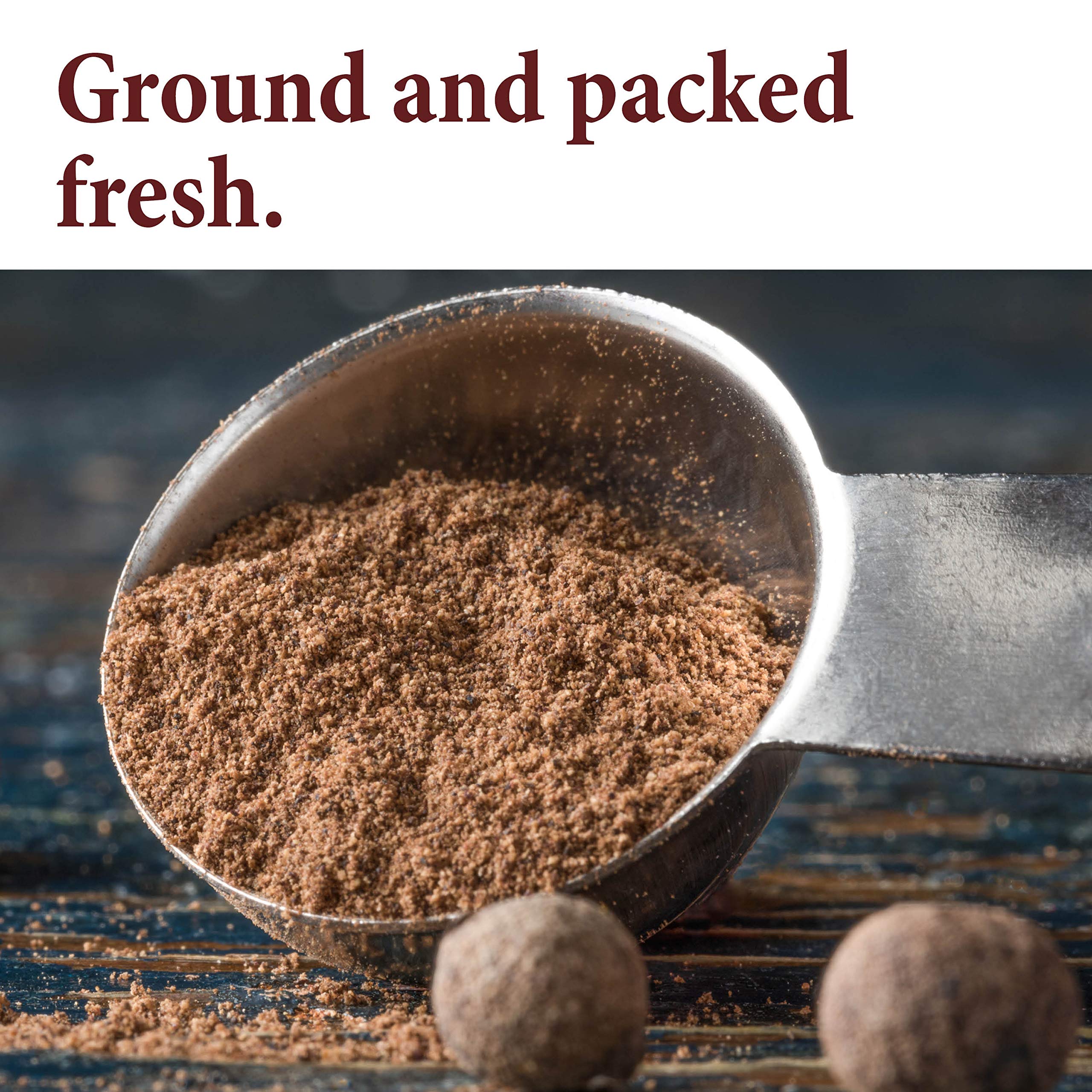 The Spice Way Allspice ground jar label ready to season soups and stews.