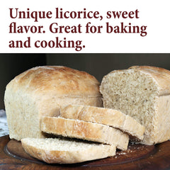 The Spice Way anise seeds added to bread dough enhances fragrance.