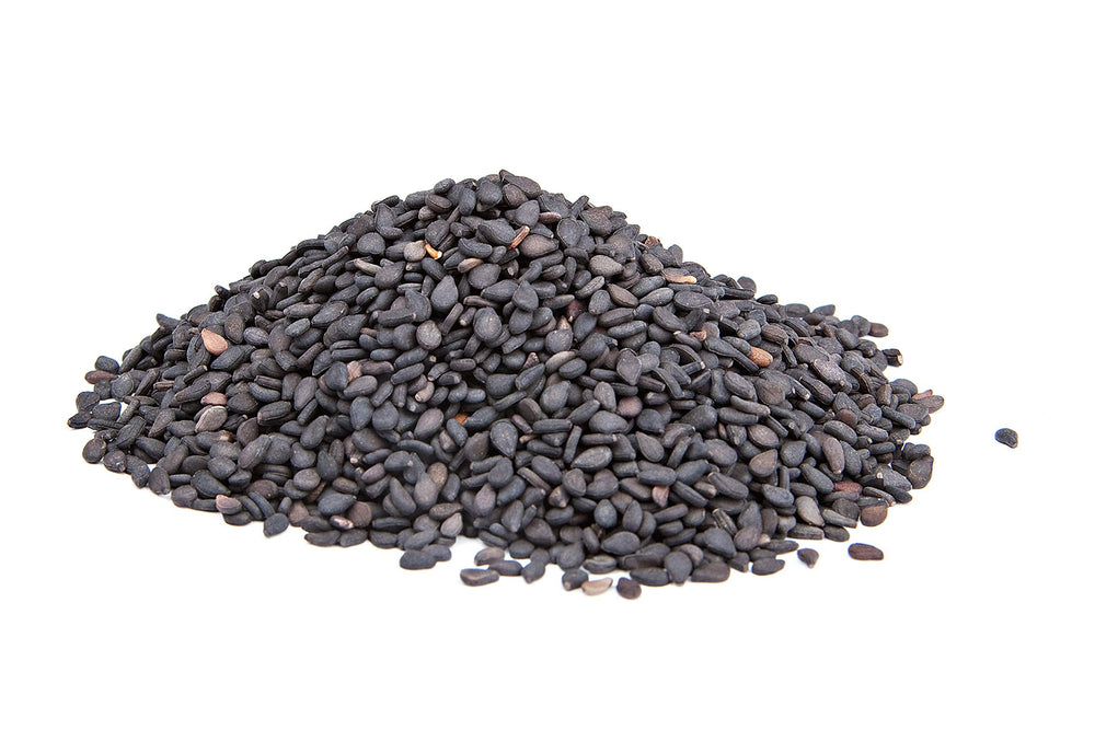 The Spice Way Black Sesame Seeds packaging reflects fresh US packing.