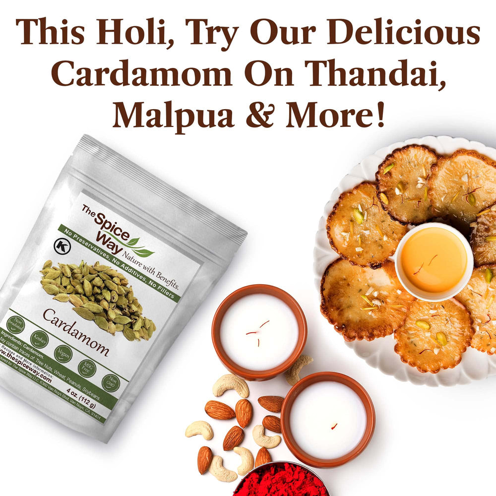 The Spice Way Cardamom Pods kosher OK label signals trusted standards.