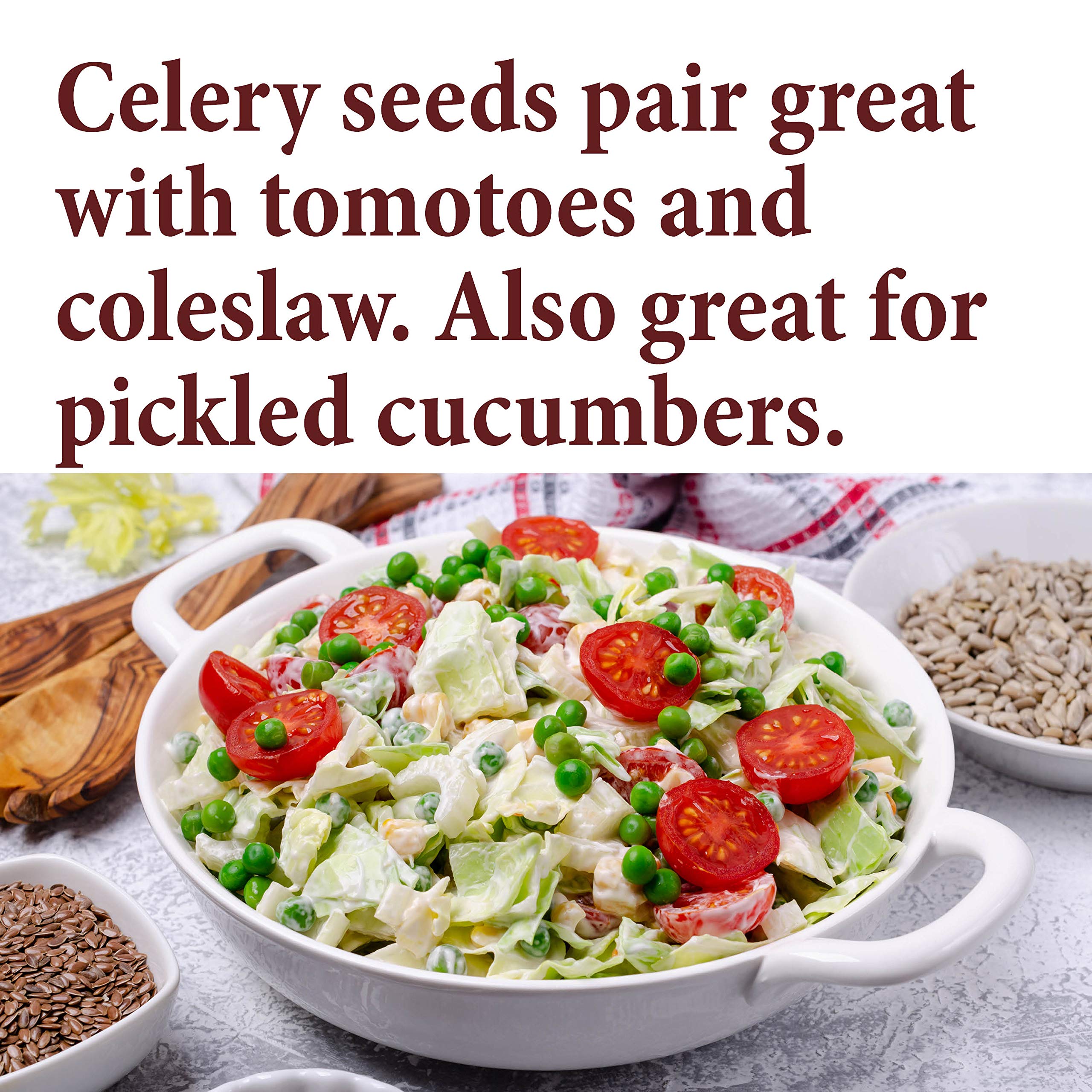 The Spice Way celery seed tomato-dish flavor boost for sauces and stews.