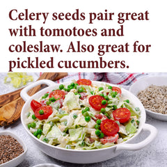 The Spice Way celery seed tomato-dish flavor boost for sauces and stews.