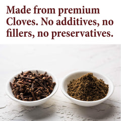 The Spice Way ground cloves powder packaging ready for shelf storage.