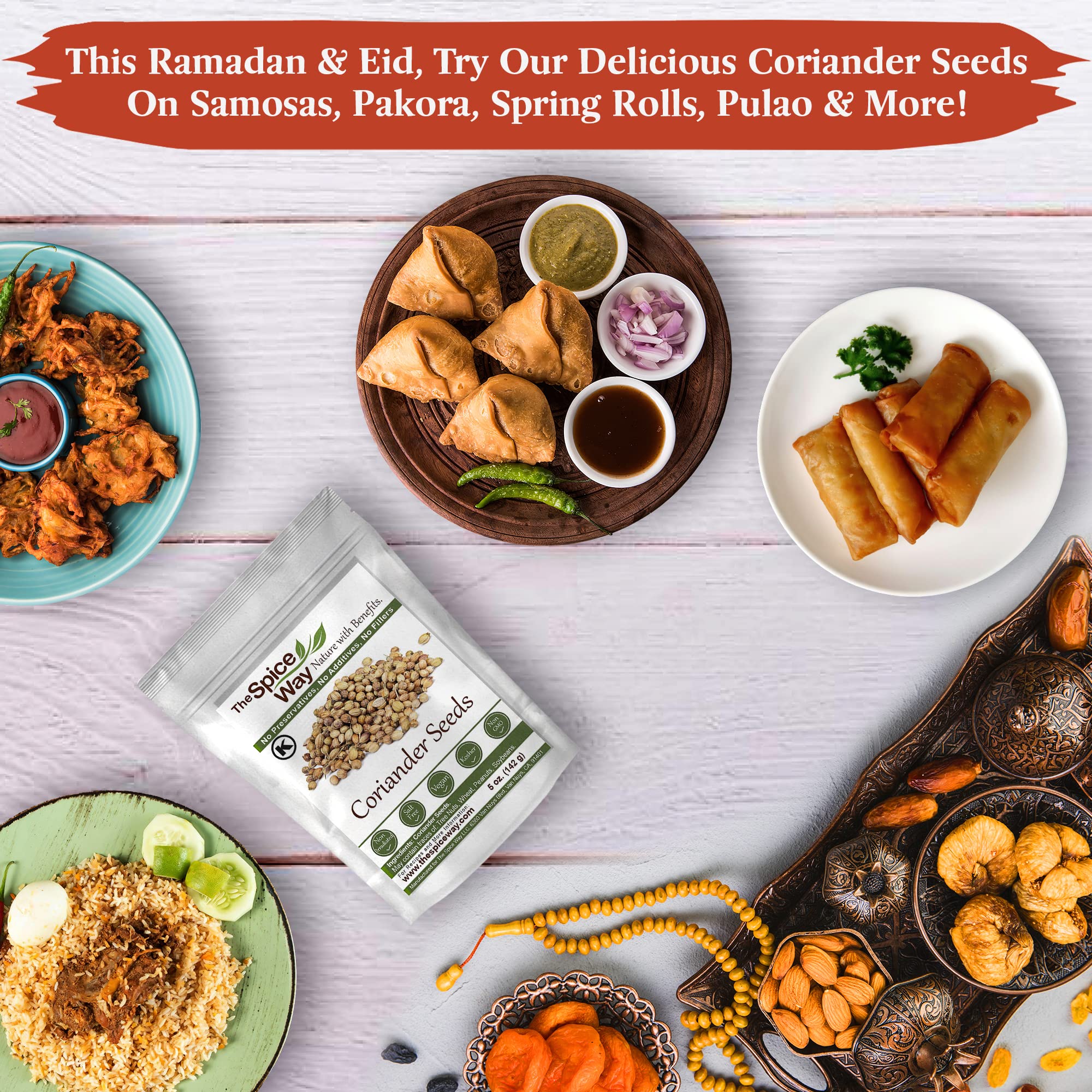 The Spice Way coriander seeds ground powder demonstrates versatile uses in cooking