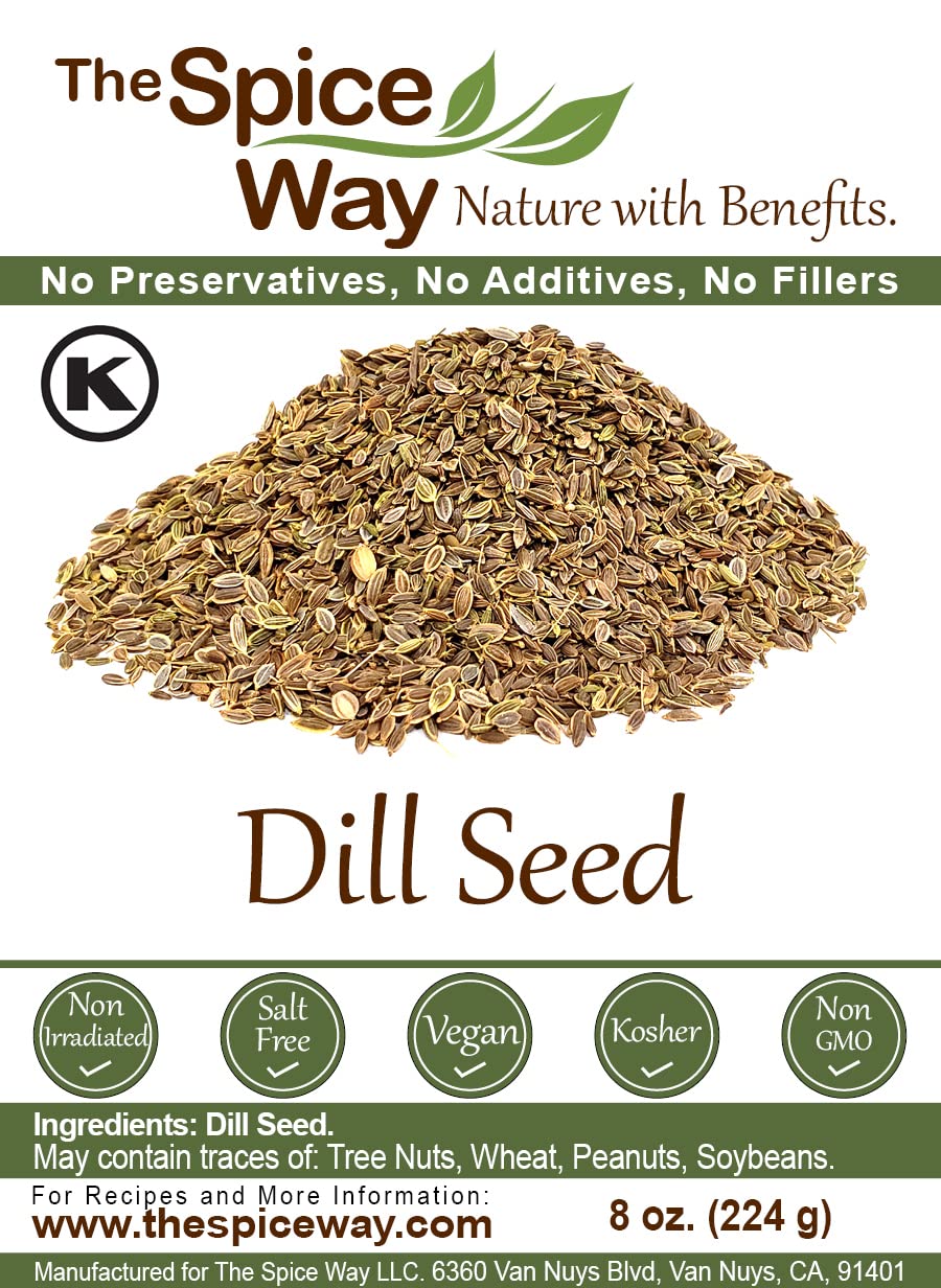 The Spice Way Dill Seed pack, pure and additive-free for simple cooking.