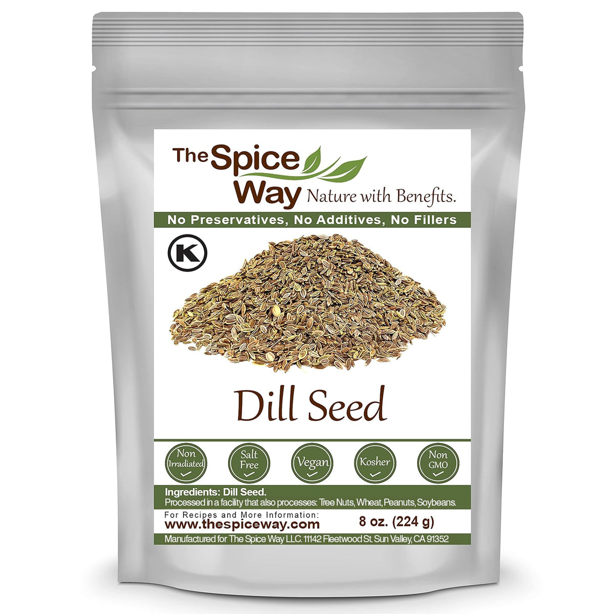The Spice Way Dill Seed for pickling, vibrant flavor and crisp texture.