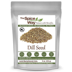 The Spice Way Dill Seed for pickling, vibrant flavor and crisp texture.