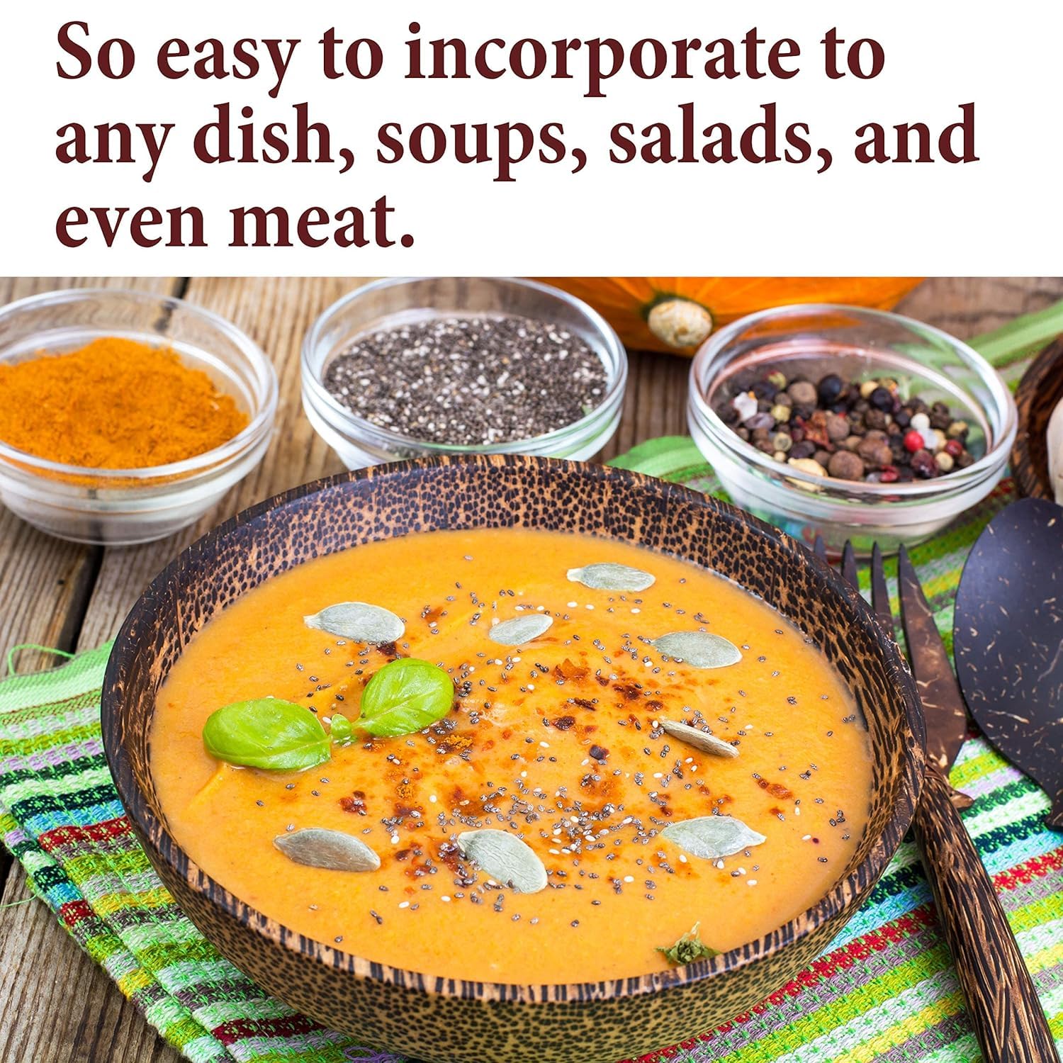 The Spice Way Farm image emphasizes hand-picking and traditional spice methods.