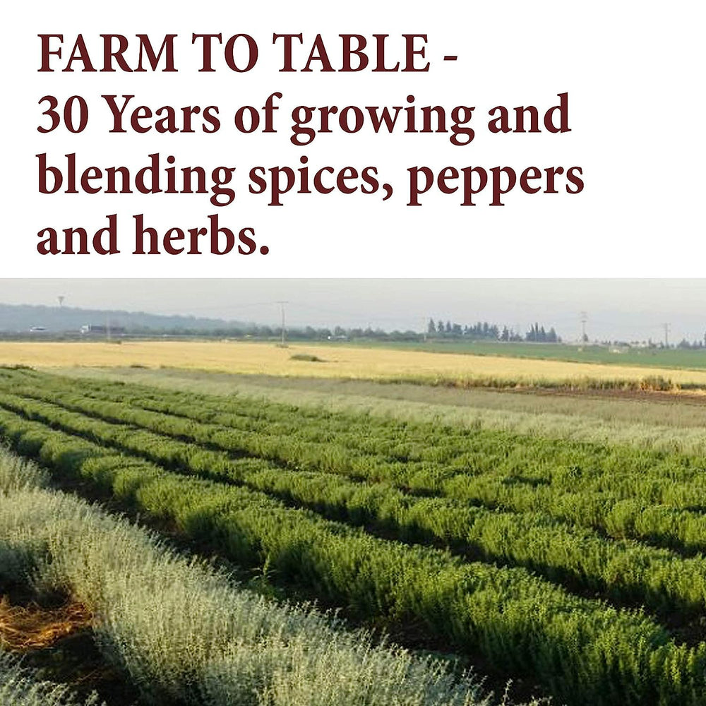The Spice Way farm-to-table spices image showcases traditional harvest and sun-drying