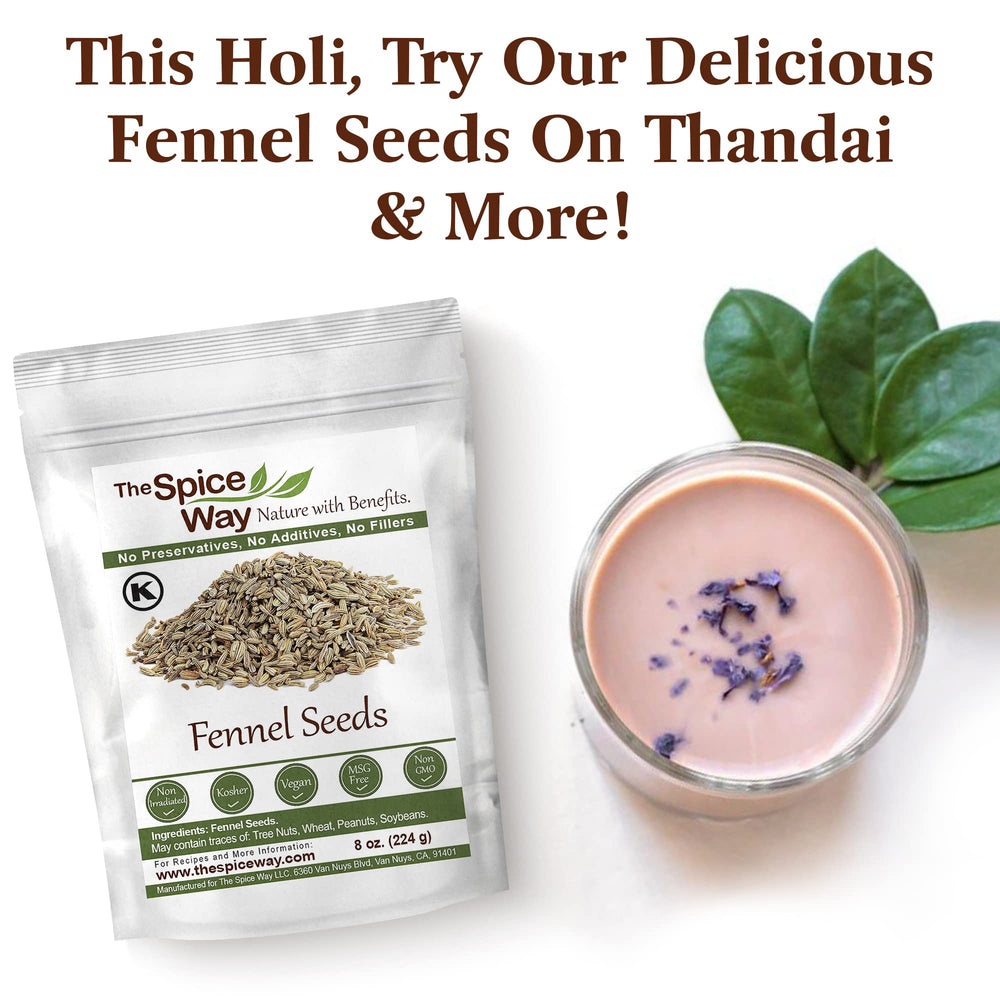 The Spice Way fennel seed for cooking and drink prep in everyday meals.
