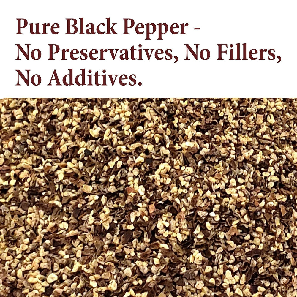 The Spice Way fine ground pepper pour highlights fresh aroma for quick seasoning