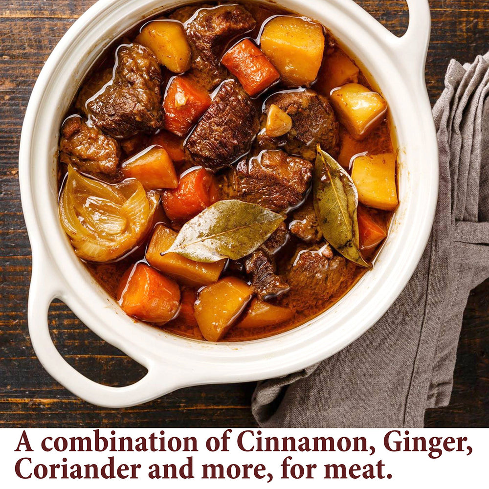The Spice Way Garam Masala spice dust with warm cinnamon and cardamom.