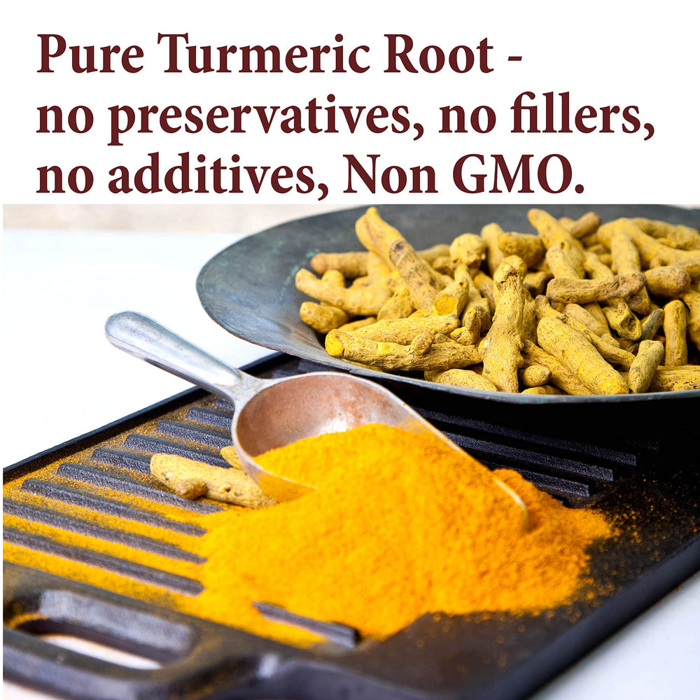 The Spice Way ground turmeric powder enhances color and flavor in Indian and Middle Eastern dishes.