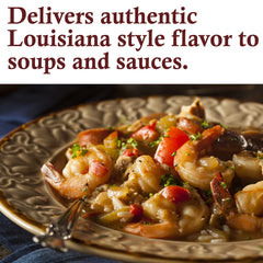 The Spice Way gumbo file powder close-up highlights fine texture
