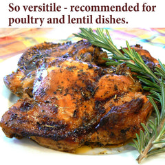 The Spice Way Italian Seasoning label front reveals farm-to-table herbs in every pinch.