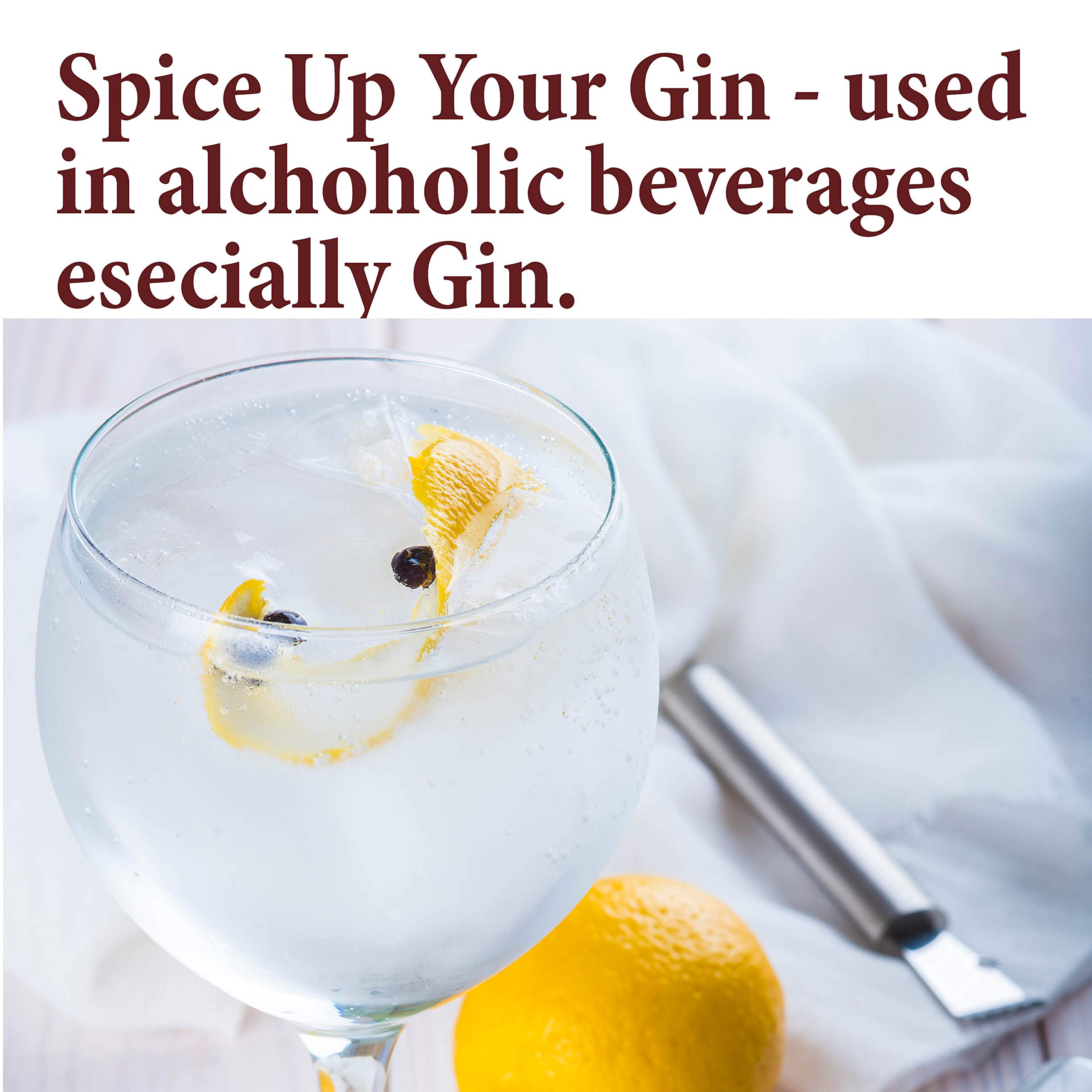 The Spice Way juniper berries used in gin and cocktail infusions.