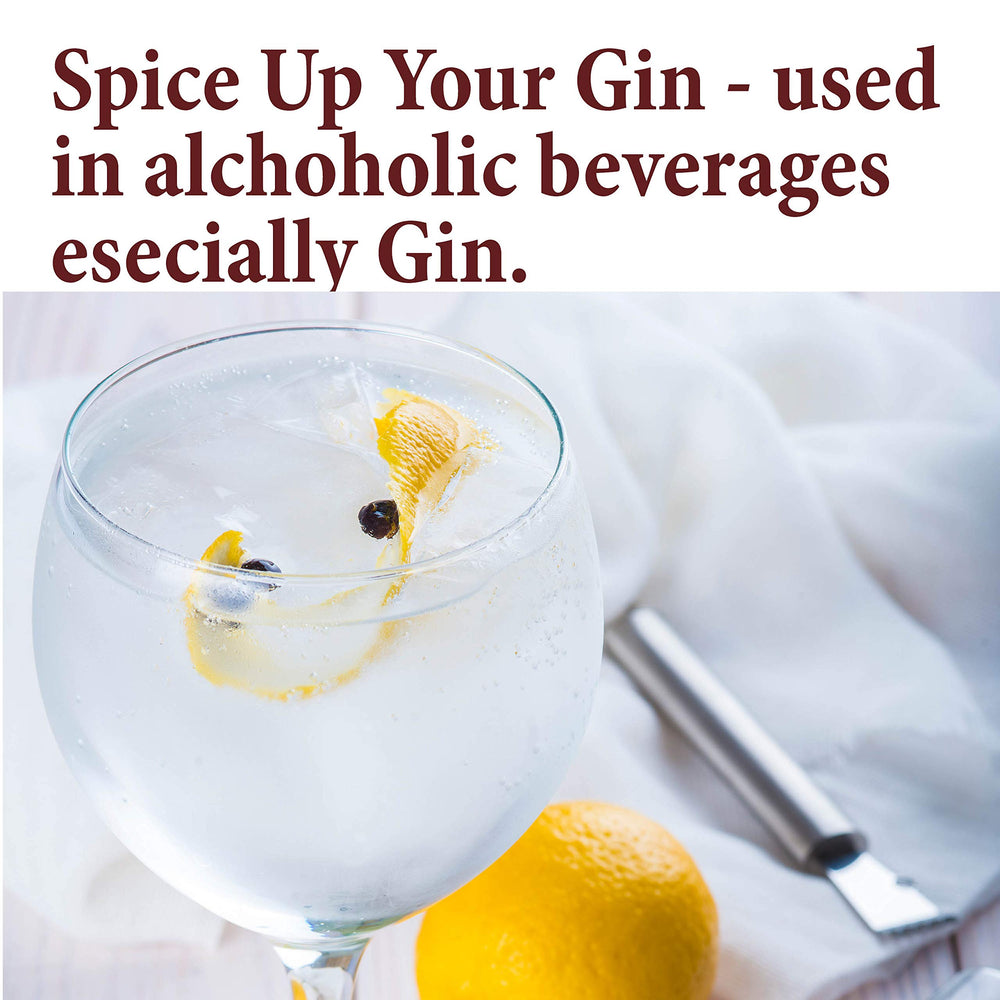 The Spice Way juniper berries used in gin and cocktail infusions.