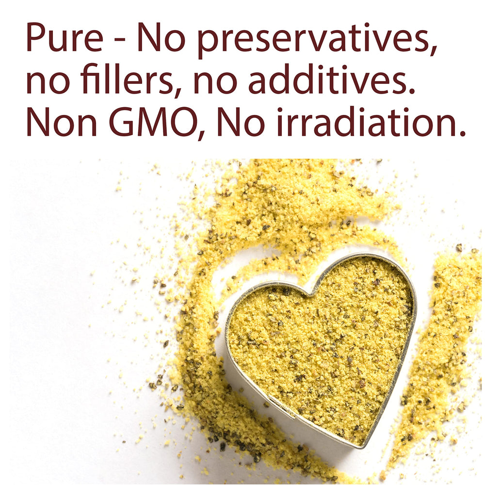 Label of The Spice Way Lemon Pepper showing pure, preservative-free blend.