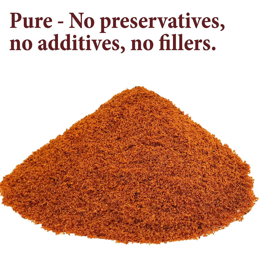 The Spice Way Mace Ground powder closeup shows fine aromatic texture for seasonings.