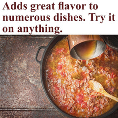 The Spice Way minced onion in a skillet dish showing cooking versatility